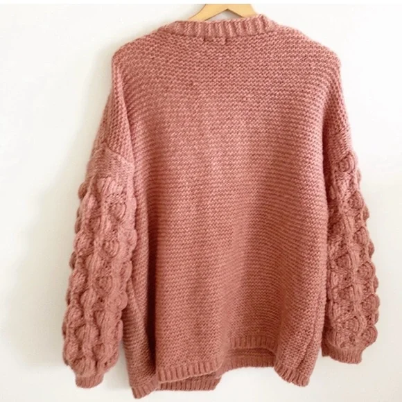 Papermoon Bauble Sleeve Cardigan. Sz L. - Picture 2 of 8